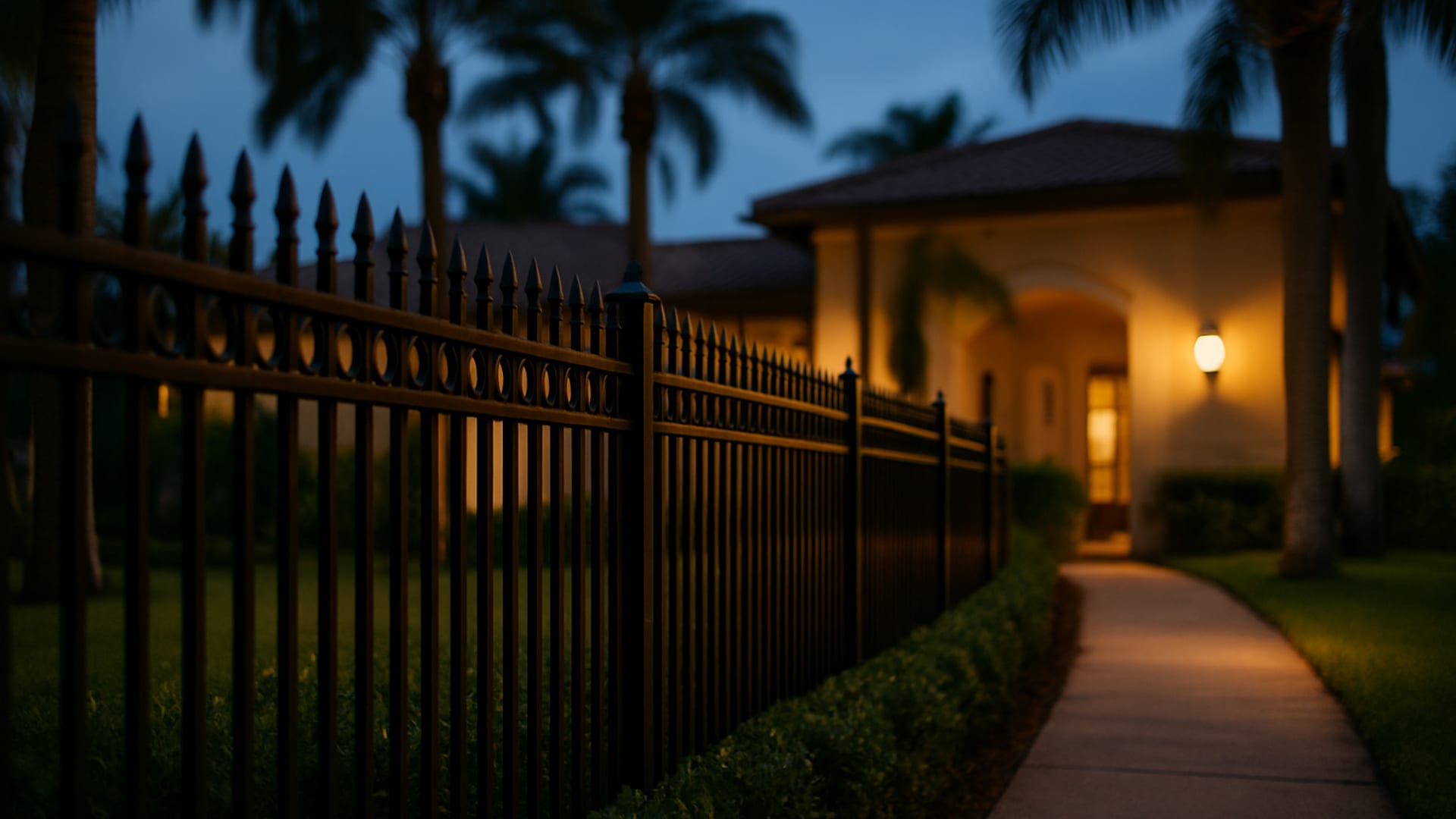 A facility corridor during a morning walkthrough, clipboard in hand
